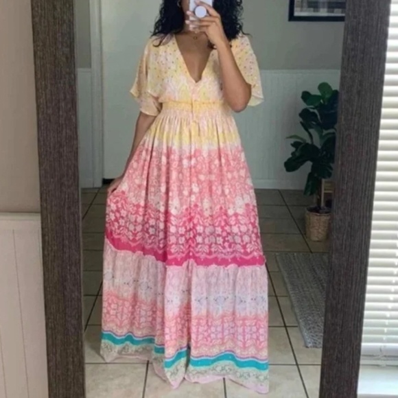 House of Harlow 1960 Dresses & Skirts - New! House of Harlow 1960 Womens Dress Maxi Elastic Empire Dress